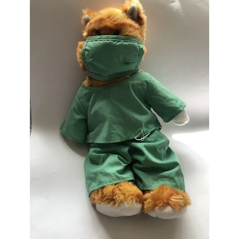 Build A Bear Kitty Cat Plush Orange Tabby BAB